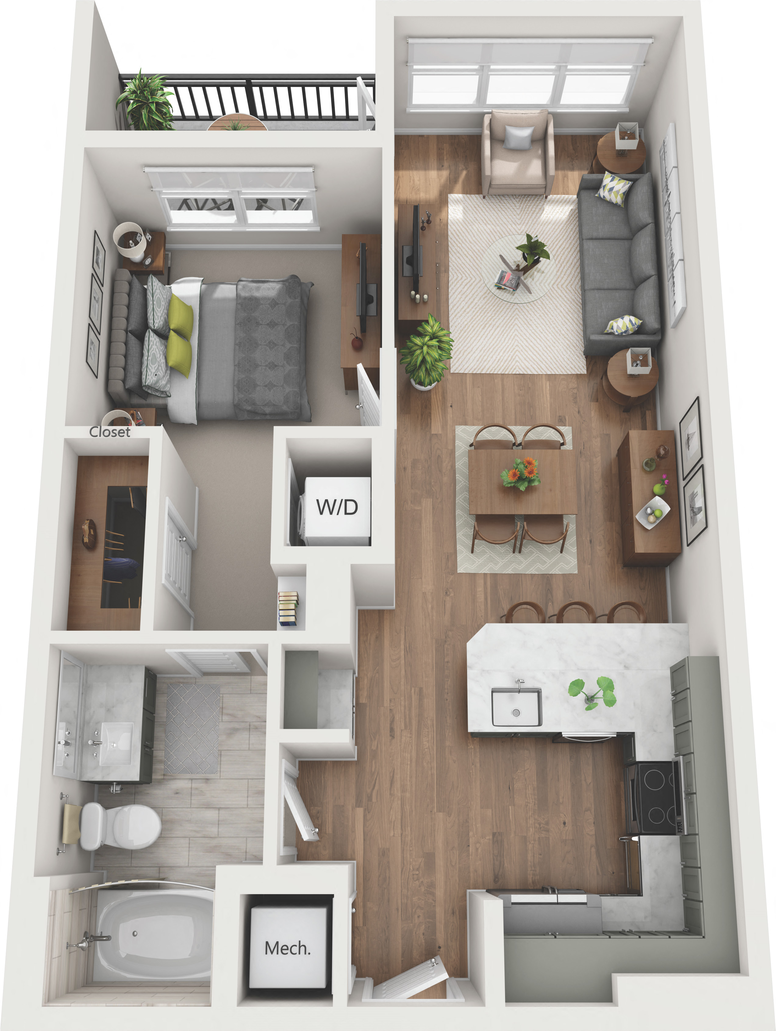 A2B floor plan